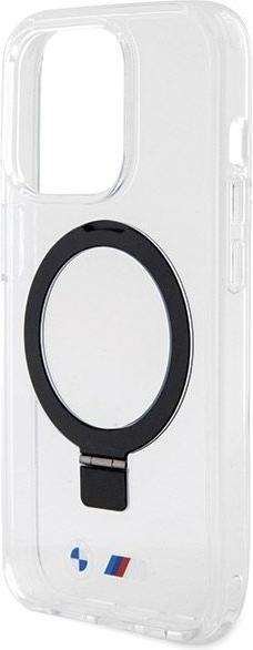 Produktbild BMW BMHMP15XURST iPhone 15 Pro Max 6.7" przeźroczysty/clear hardcase Ring Stand M Collection MagSafe (Apple iPhone 15 Pro Max)