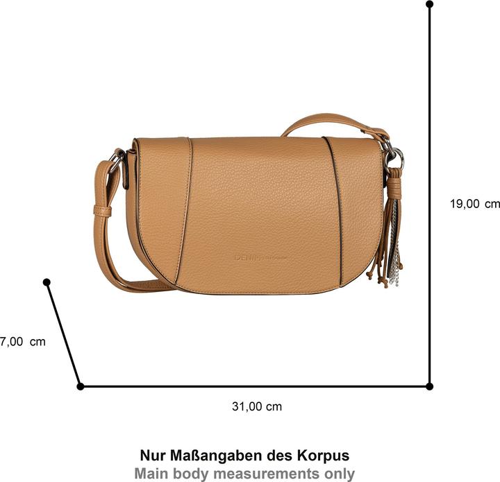 Actual product image Tom Tailor Priya Flap Bag No Zip