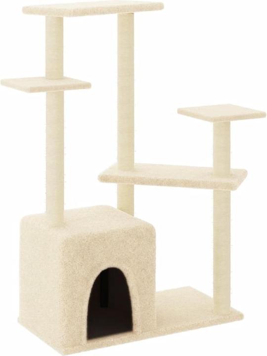 Produktbild vidaXL Kratzbaum (107.50 cm, Creme)