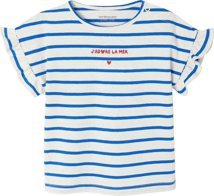 Actual product image Vertbaudet Mädchen Baby-Set: T-Shirt & Trägerrock (62)