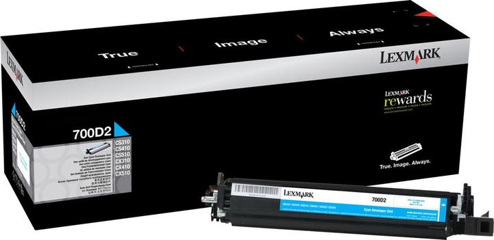 Actual product image Lexmark Laser Accessories cyan Orig.No. 70C0D20 (C)