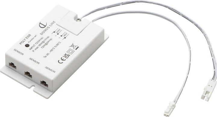 Domus Schalteinheit POLY 24 V/DC max. 72 W mit 10fach Verteiler