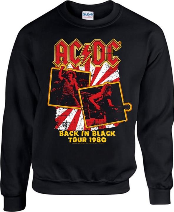 Image du produit AC/DC Back In Black Tour 1980 CSW (Sweater) (XXL)