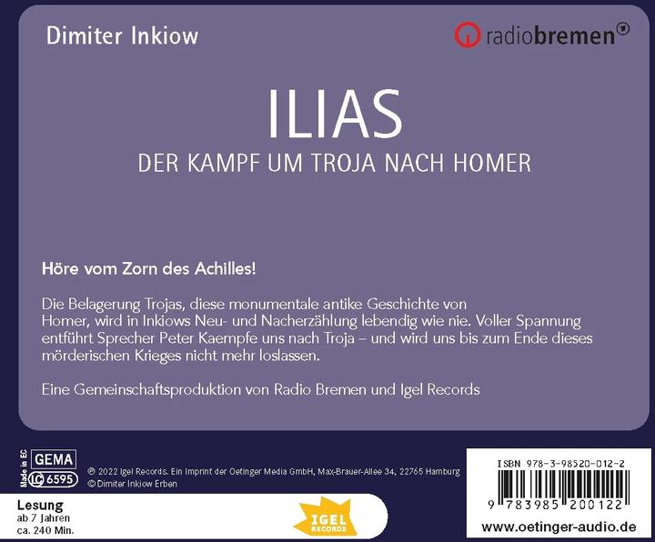 Actual product image Tomte und der Fuchs (German, Astrid Lindgren, 2022)