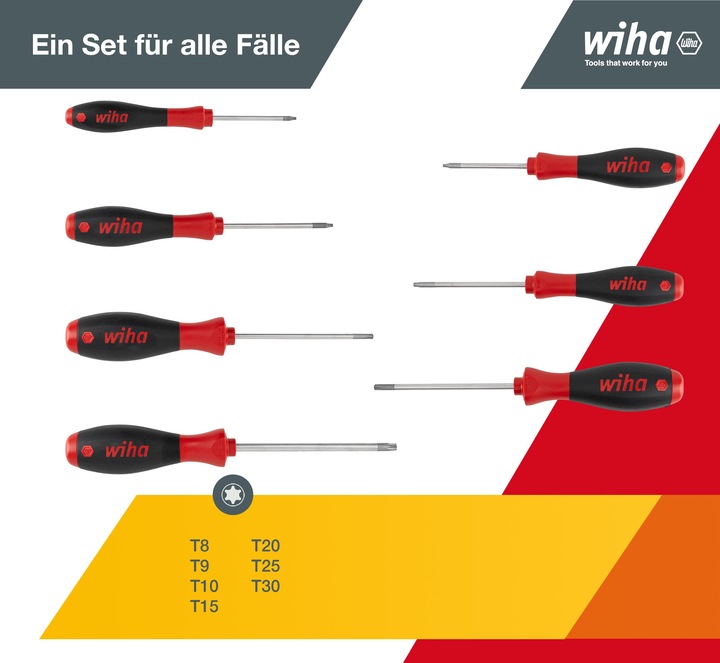 Actual product image Wiha Screwdriver set (Torx (TX))