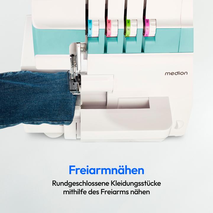 Actual product image Medion Sewing machine Life Overlock SO90