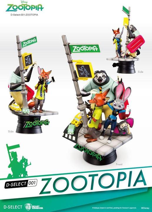 Produktbild Beast Kingdom DISNEY - D-Select - Zootopia Diorama - 15cm