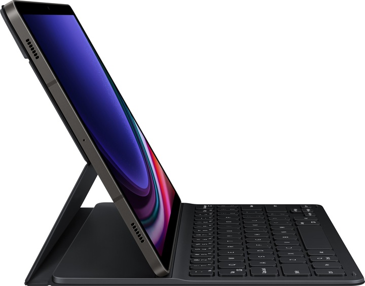 Produktbild Samsung Tastatur Book Cover Slim (CH, Galaxy Tab S9, Galaxy Tab S9 FE)