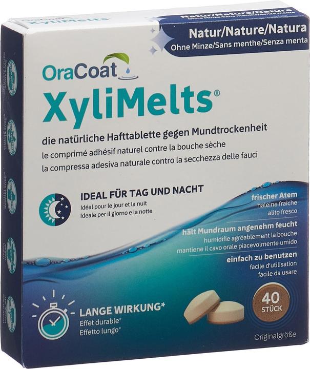 Oscimed Sa pastilles adhérentes pour la bouche sèche natures sans menthe