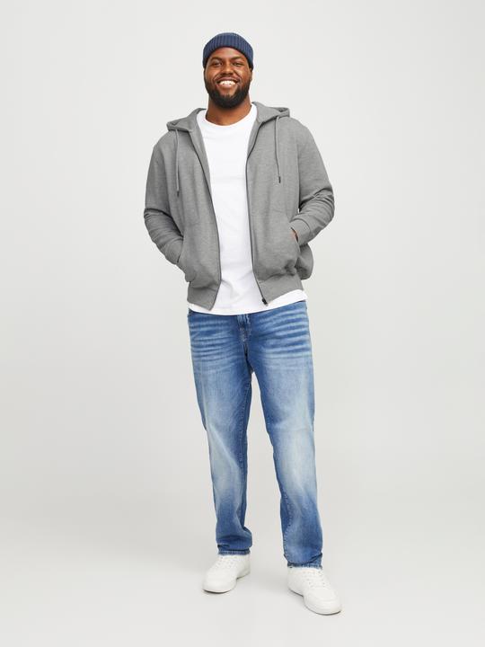 Produktbild Jack & Jones Durchgehender Reissverschluss Plus Size Hoodie (XXL, 5XL)