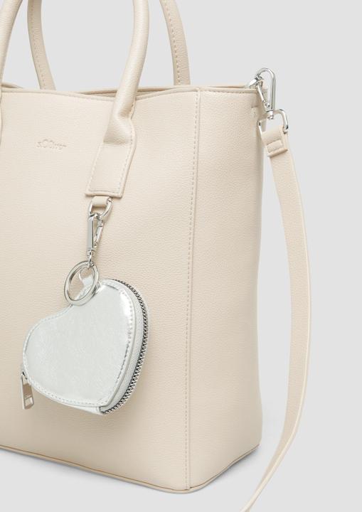 Produktbild s.Oliver Tasche Shopper aus Lederimitat mit Flaschenhalter und Logo