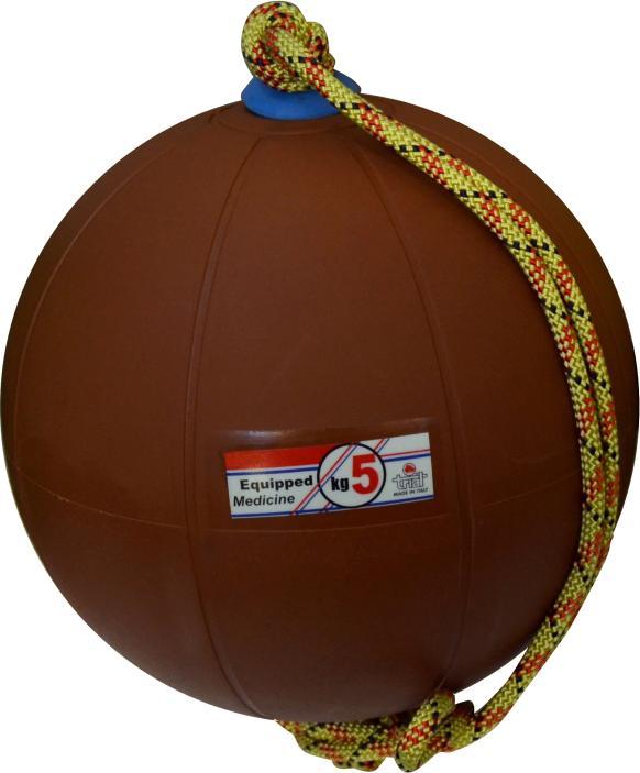 Actual product image Trial ® Spezial-Medizinball mit Seilführung (5 kg, 290 mm)