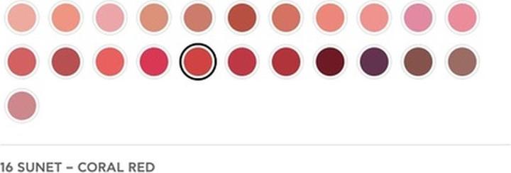 Image du produit Radiant Professional Rouge à lèvres Advanced Care Ultra Nourishing Moisturizing Long Lasting Matte Lipstic (VELVET 16 SUNSET CORAL RED)