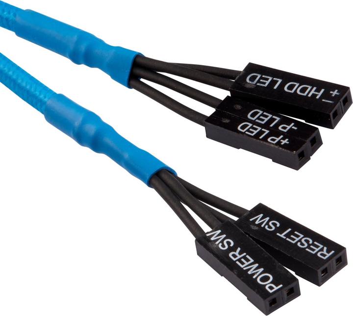 Actual product image Corsair Front panel set (30 cm, 6+2 pin PCI Express, USB 2.0, USB 3.0)