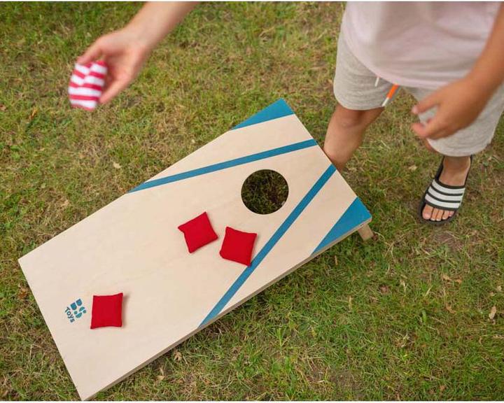 Actual product image BS Toys - Pittenzak Werpen - Cornhole set - FSC Hout - geschikt vanaf 6 jaar (GA516)