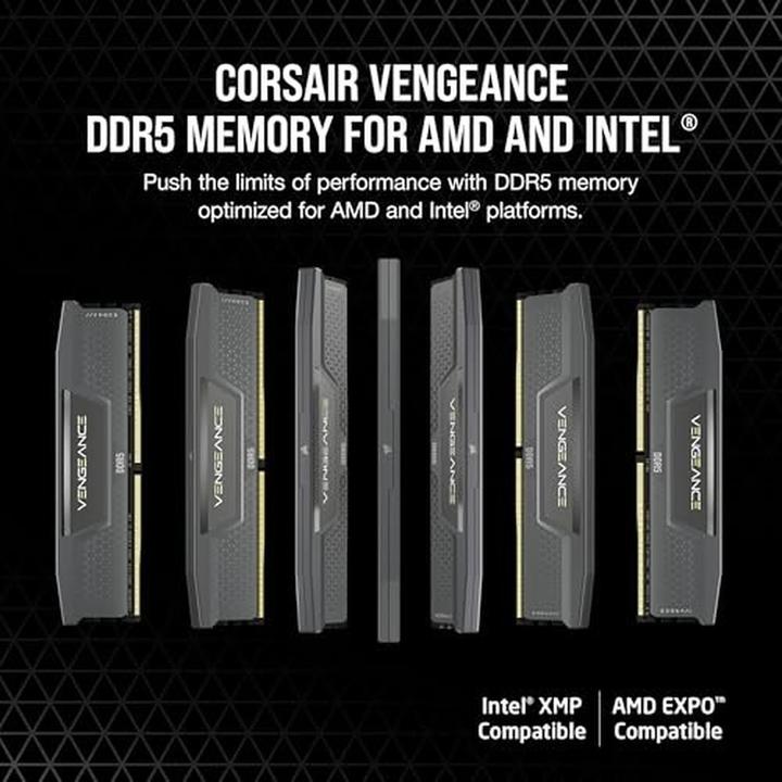 Produktbild Corsair Vengeance (2 x 16GB, 6400 MHz, DDR5-RAM, U-DIMM)