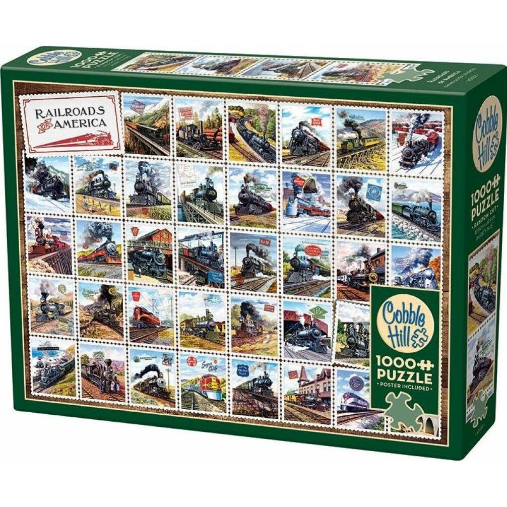 Cobble Hill Puzzle Railroads of America 1000 Teile