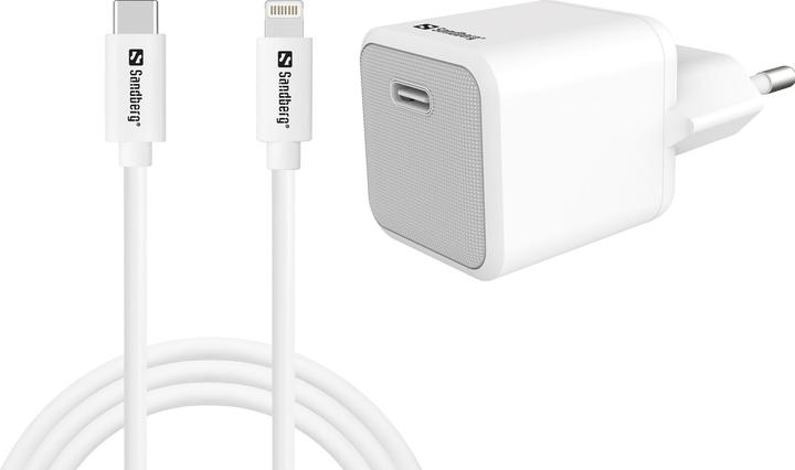 Sandberg USB-C AC Charger +Lightning 1M (20 W, 1 Port)