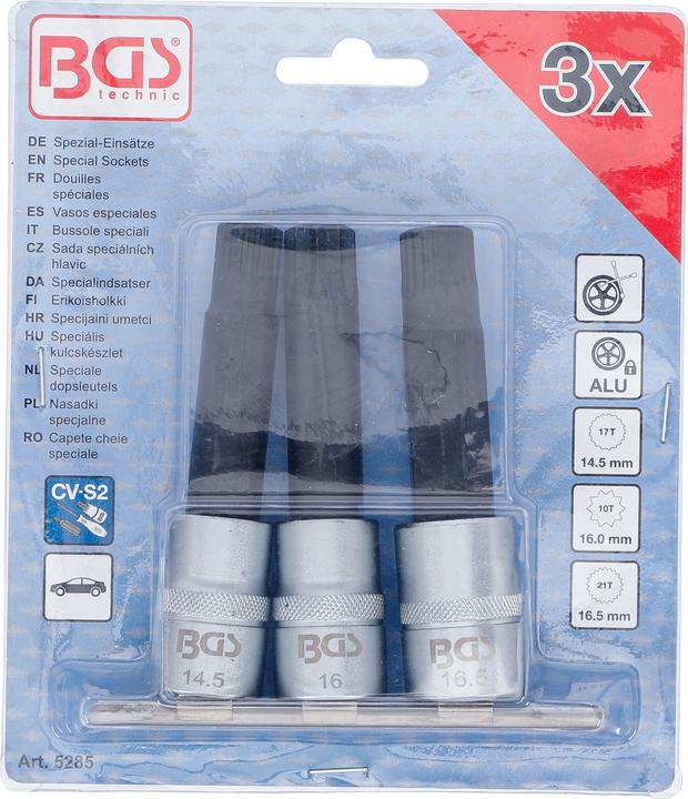 Immagine prodotto BGS Inserti speciali per serrature BMW 3 pezzi.