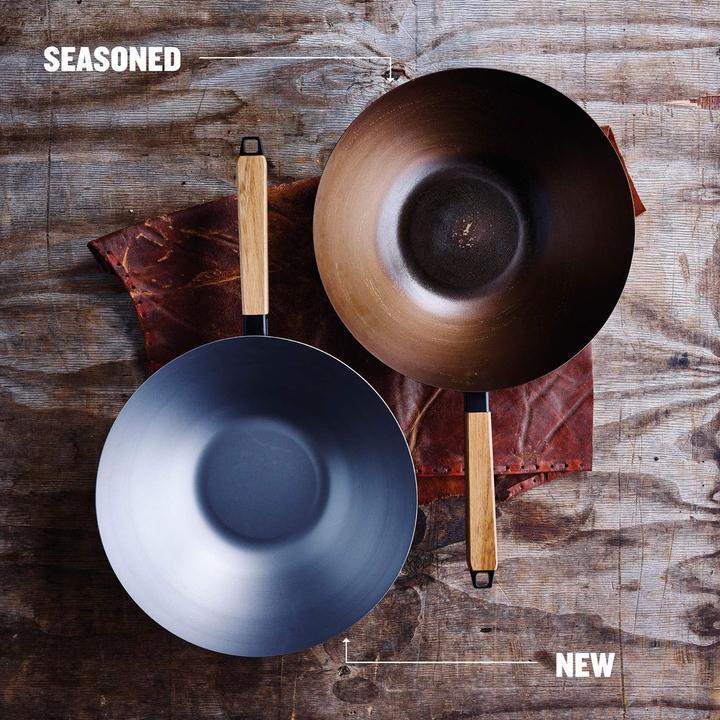 Immagine prodotto Beka Wok 'Nomad (31 cm, Padella per friggere, Wok, Acciaio)