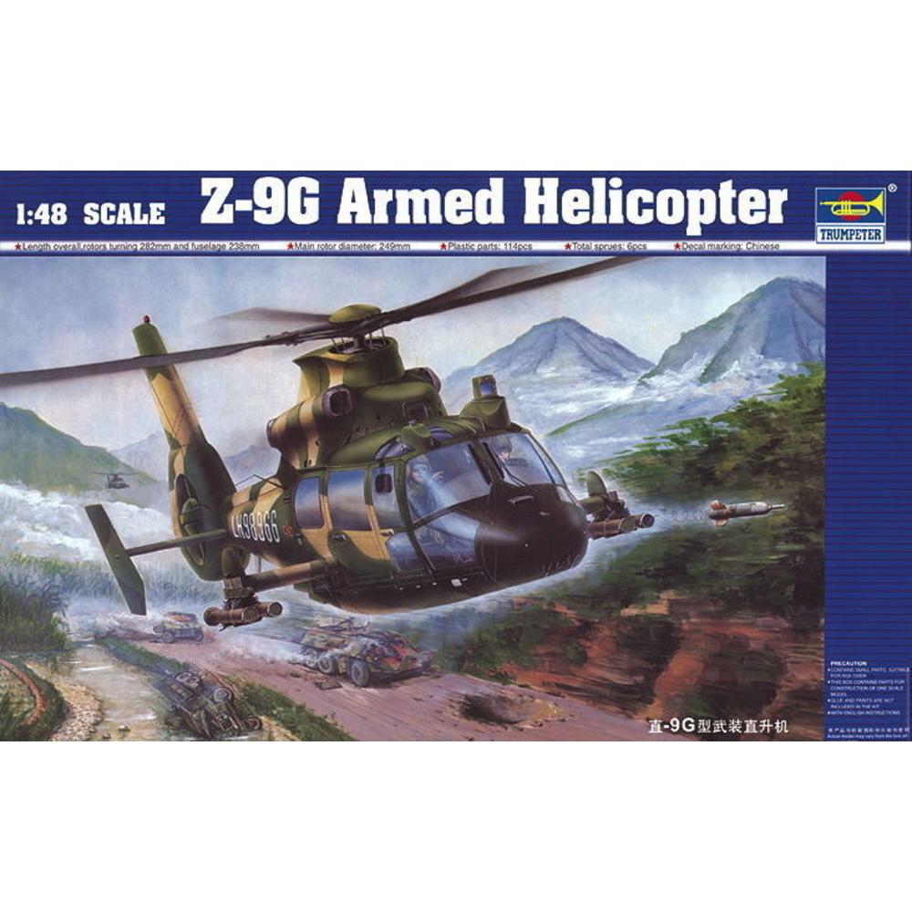 Trumpeter Z-9 G Bewaffneter Helicopter (02802)
