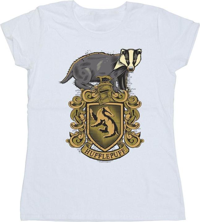 Image du produit - T-shirt HUFFLEPUFF SKETCH CREST - Femme (L)