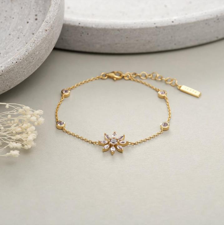 Produktbild Jette Armband DAISIES GARDEN (17 cm, Recycelt, 925er Silber)