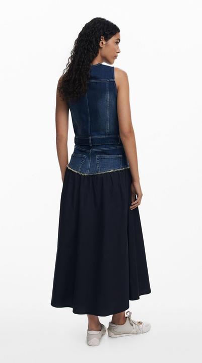 Produktbild Desigual Weste Popeline Denim Medium Wash (M)