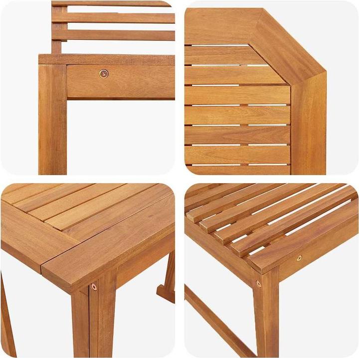 Produktbild vidaXL Gartenbänke Set