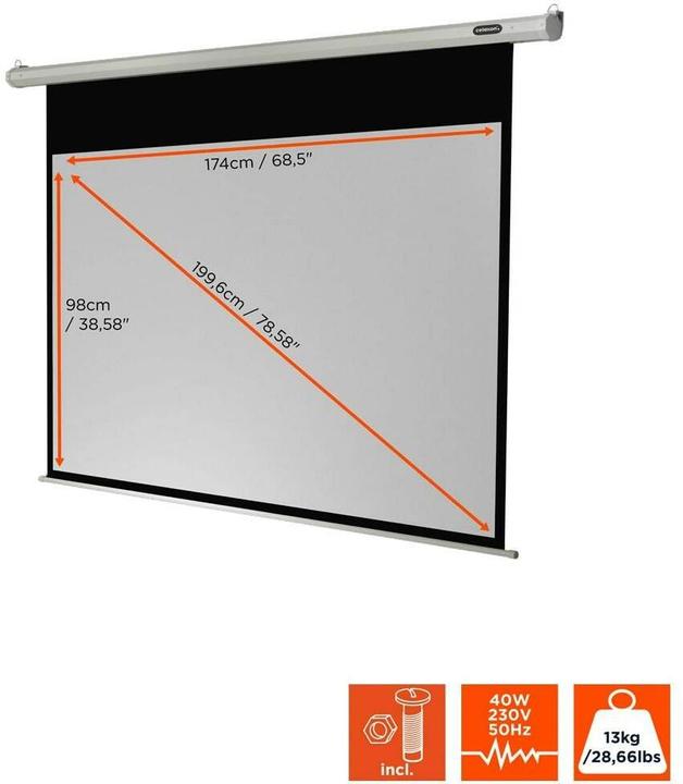 Actual product image Celexon Motor Economy, Canvas, 16:9 (80.71", 16:9)