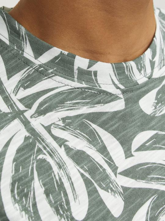 Actual product image Jack & Jones Jorlafayette Aop Tee Ss Crew Neck Mni (122)