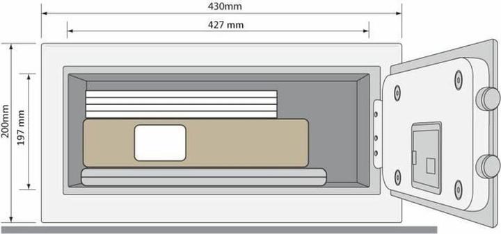 Image du produit Yale YE YLG200DB2 (24 l)