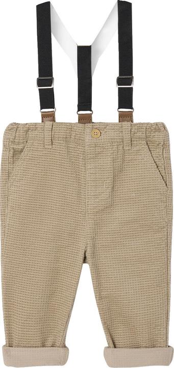 Actual product image Vertbaudet Baby Cordhose mit abnehmbaren Trägern (80)