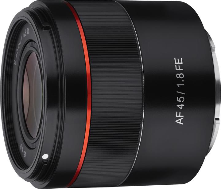 Produktbild Samyang AF 45mm F1.8 FE (Sony E, Vollformat, APS-C / DX)