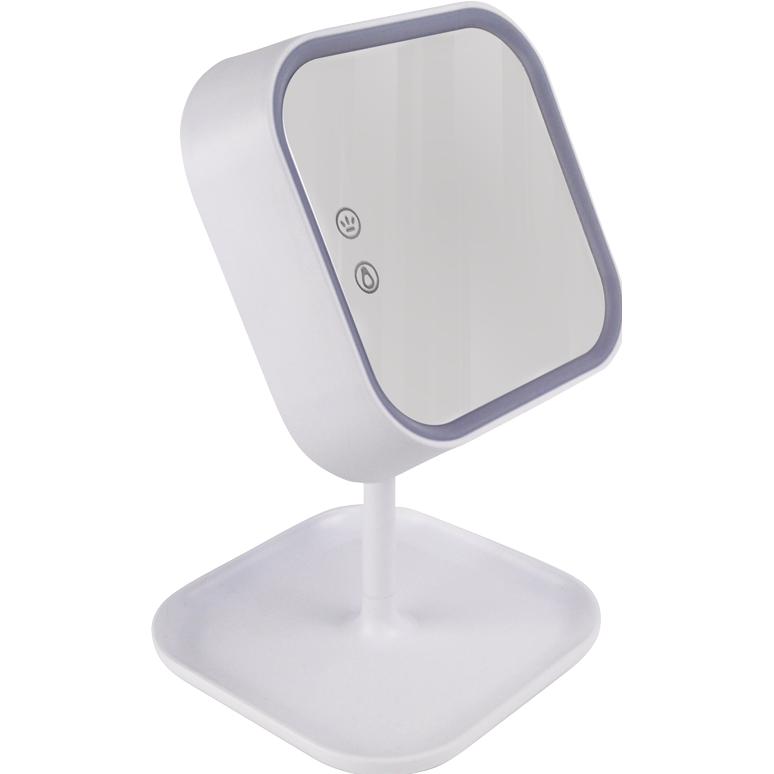 Tracon, Specchio cosmetico, Schminkspiegel mit LED-Beleuchtung