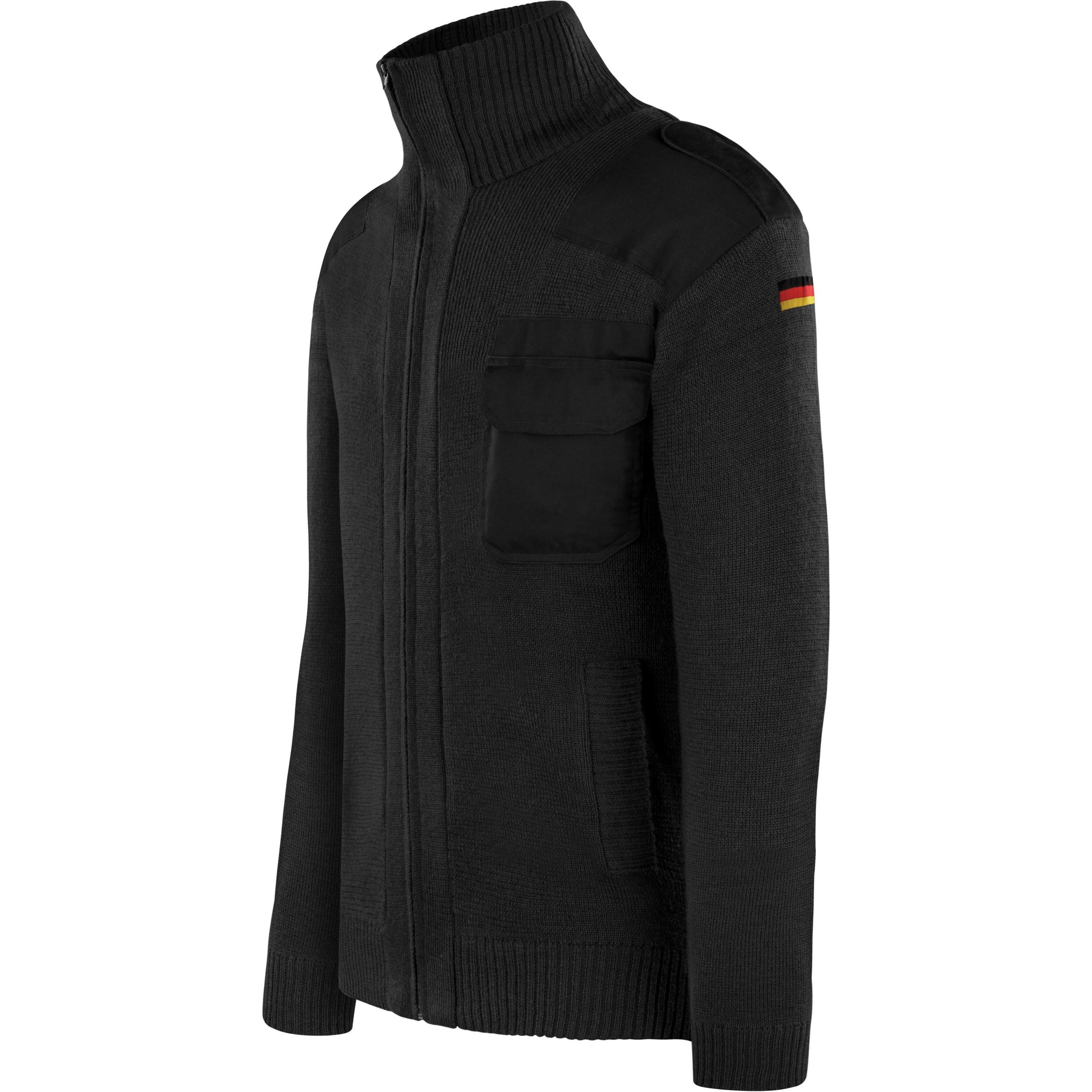 Thumbnail - Normani, Herren, Pullover, Herren-Strickjacke Istrup - 1841, Schwarz, (XXL)