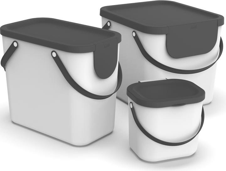 Immagine prodotto Rotho Albula 40 l contenitore per la raccolta differenziata, grigio (40 l)
