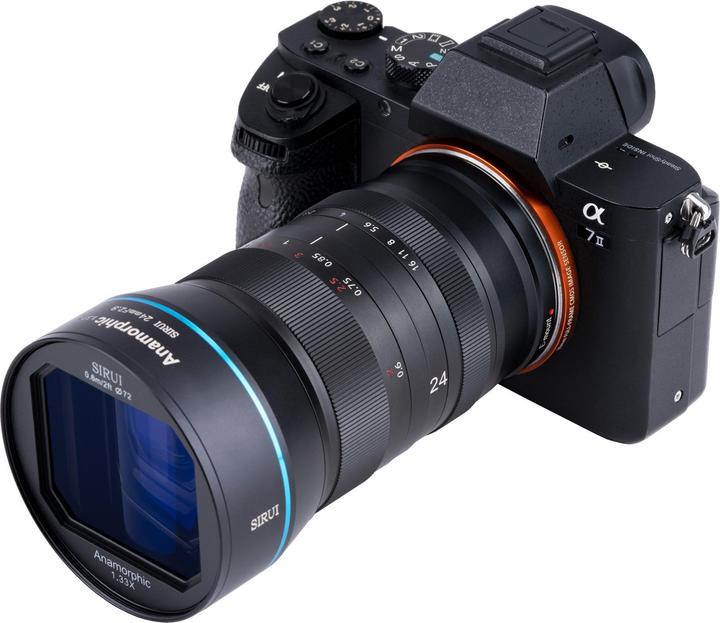 Actual product image Sirui 24mm Anamorphic, E-Mount (Sony E, APS-C / DX)
