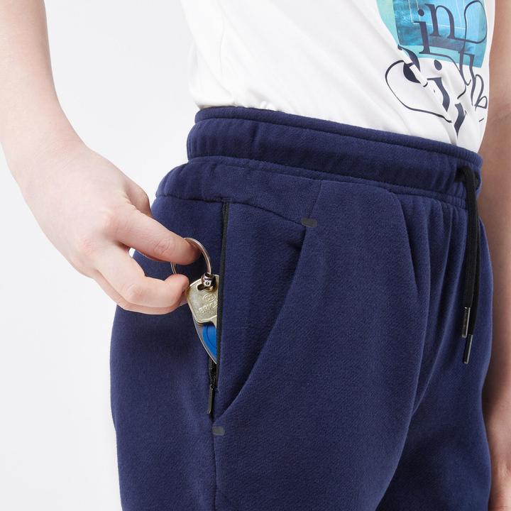 Image du produit Artengo Pantalon de Tennis Enfant avec fermeture éclair au bas des jambes - TPA TH Junior bleu