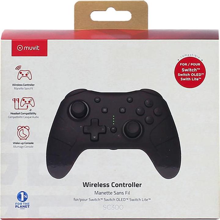 Actual product image Muvitgame Muvit Gaming Manette Sans Fil Pour Switch (Switch, Switch Lite, Switch OLED)
