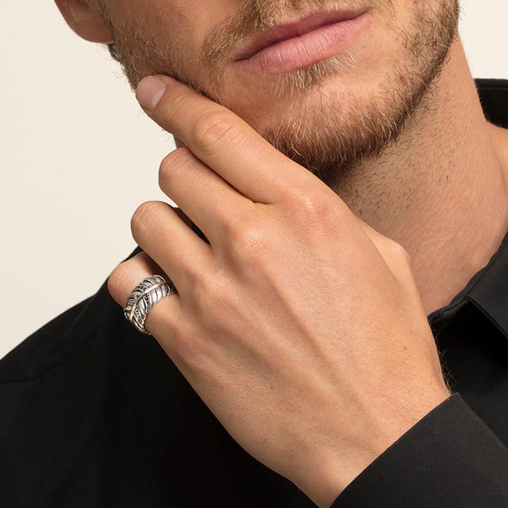 Produktbild Thomas Sabo Ring Feder Pavé (56, 925 Silber)