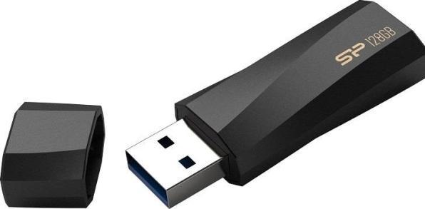 Actual product image Silicon Power memory USB Blaze B07 128GB USB 3.2 antibacterial (128 GB, USB-A)