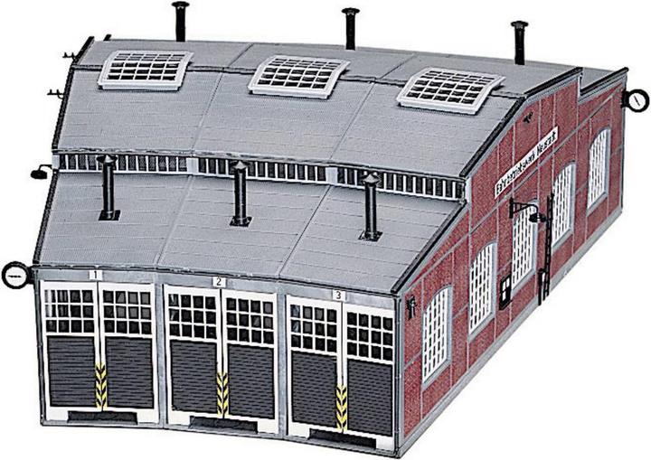 Image du produit Fleischmann 6476 H0 Kit de construction d'une remise à locomotives annulaire