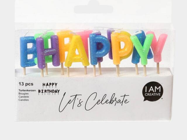 Actual product image I Am Creative Happy Birthday (13 pcs.)
