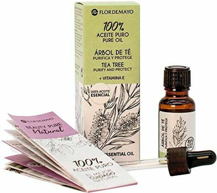 Flor De Mayo May Flower May Pure Tea Tree Oil 20ml Flacon compte-gouttes