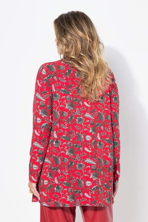 Actual product image Miamoda T-Shirt, A-Linie, florales Muster, Langarm (42)