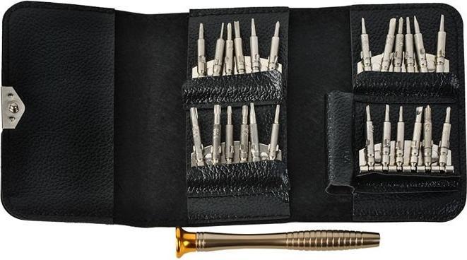 Immagine prodotto PRO-mounts Set di scalpelli di precisione - 25 pezzi (Incavo trasversale, Pin-torx)