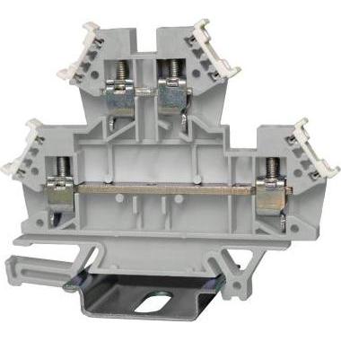 Rs Pro 43550TT Reihenklemme Doppelstock Grau, 1000 V / 32, Elektronikzubehör + Gehäuse, Grau