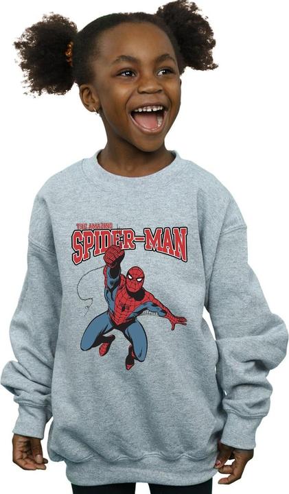 Produktbild SpiderMan Leap Sweatshirt Mädchen (116)