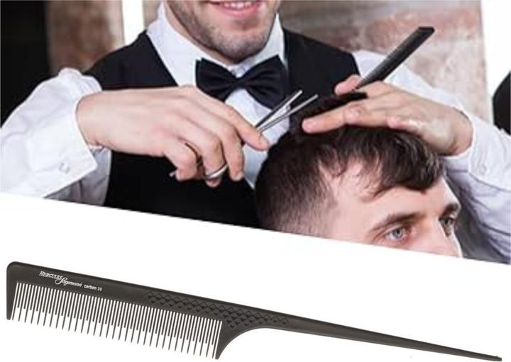 Image du produit Hercules Sägemann Peigne à poignée Toupier carbone HS C20